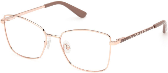 Guess GU50170-52 glasses in Shiny Rose Gold