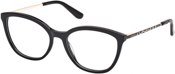 Guess GU50171-55 glasses in Shiny Black