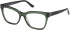 Guess GU50172-55 glasses in Shiny Dark Green
