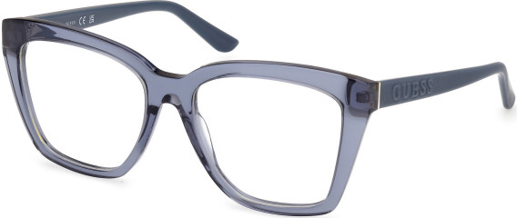 Guess GU50173 glasses in Shiny Blue