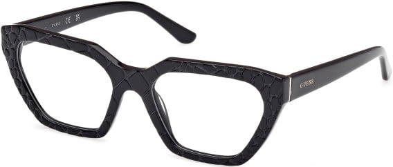 Guess GU50176 glasses in Black Pattern