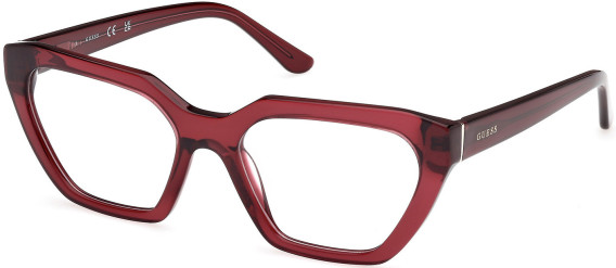 Guess GU50176 glasses in Shiny Bordeaux