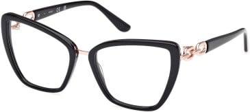 Guess GU50180 glasses in Shiny Black
