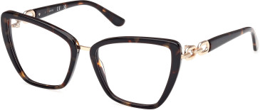 Guess GU50180 glasses in Dark Havana