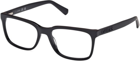 Guess GU50187-54 glasses in Shiny Black