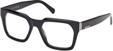 Guess GU50188 glasses in Shiny Black