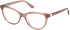 Guess GU50195 glasses in Violet/Horn