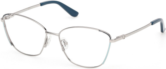 Guess GU50224 glasses in Silver/Blue