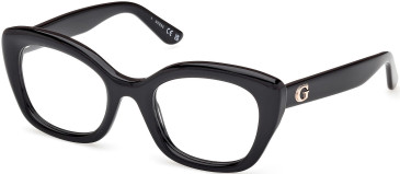 Guess GU50225 glasses in Shiny Black