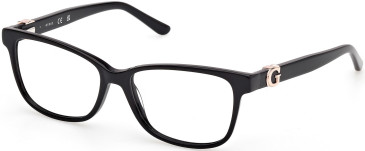 Guess GU50227 glasses in Shiny Black