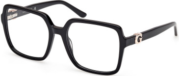 Guess GU50228 glasses in Shiny Black