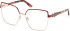 Guess GU50229 glasses in Matte Dark Red