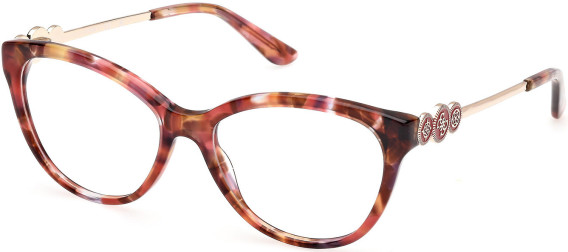 Guess GU50230 glasses in Red/Havana