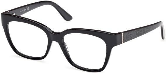 Guess GU50233 glasses in Shiny Black