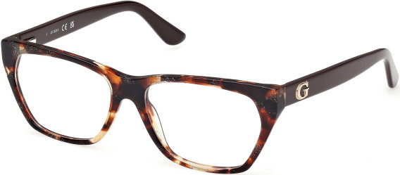 Guess GU50234 glasses in Dark Havana