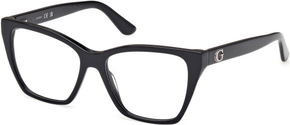 Guess GU50235 glasses in Shiny Black