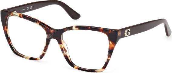 Guess GU50235 glasses in Dark Havana