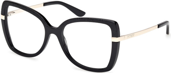 Guess GU50245 glasses in Shiny Black