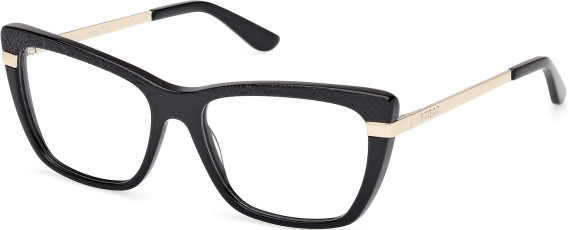 Guess GU50246 glasses in Shiny Black