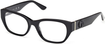 Guess GU50304-52 glasses in Shiny Black