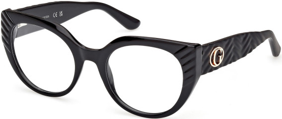 Guess GU50306 glasses in Shiny Black