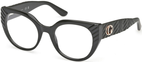 Guess GU50306 glasses in Shiny Dark Green