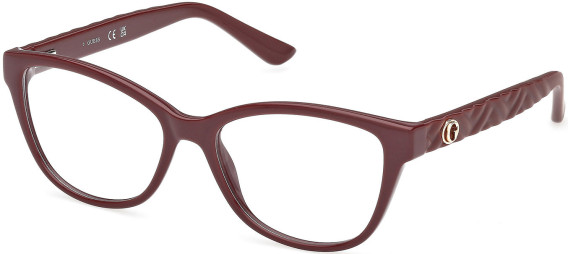 Guess GU50307-53 glasses in Shiny Bordeaux