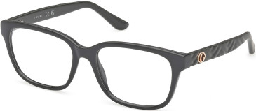 Guess GU50308-55 glasses in Shiny Dark Green