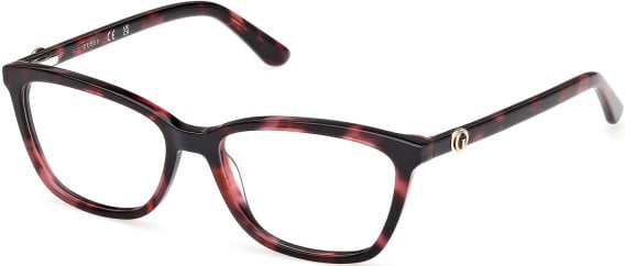 Guess GU50310-50 glasses in Bordeaux/Havana