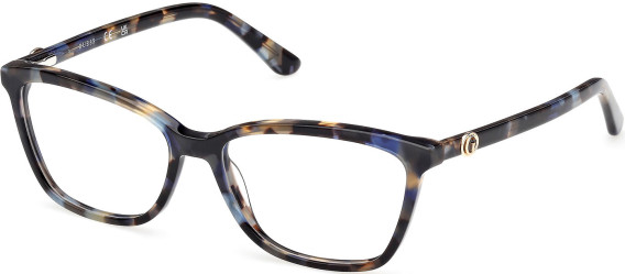 Guess GU50310-52 glasses in Blue/Havana