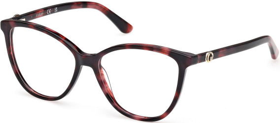 Guess GU50311-55 glasses in Bordeaux/Havana