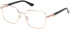 Guess GU50313-53 glasses in Shiny Rose Gold