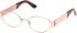 Guess GU50314 glasses in Shiny Rose Gold