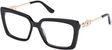 Guess GU50318 glasses in Shiny Black