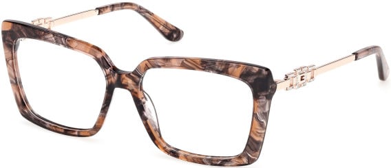 Guess GU50318 glasses in Pink/Havana