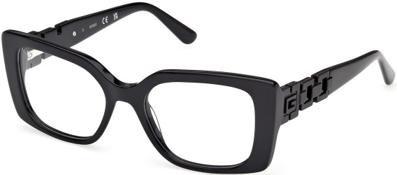 Guess GU50322 glasses in Shiny Black