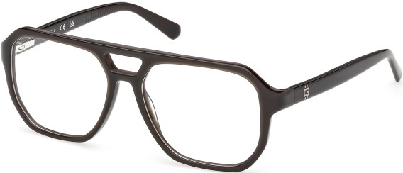 Guess GU50327 glasses in Shiny Dark Green