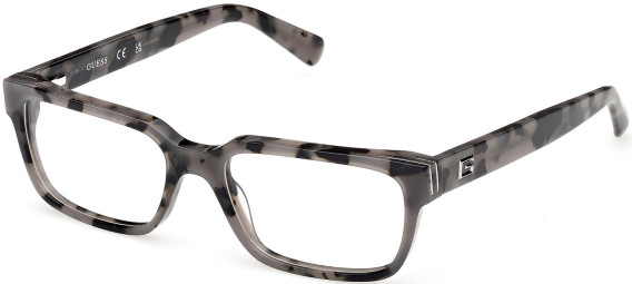 Guess GU50329-56 glasses in Grey/Havana