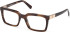 Guess GU50331 glasses in Dark Brown/Horn