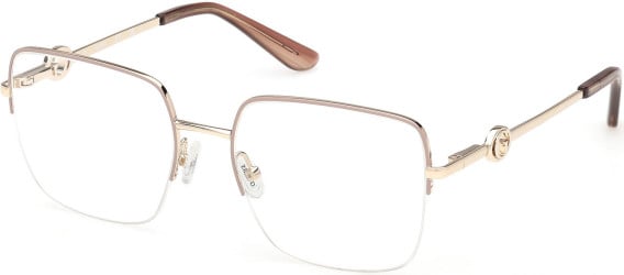 Guess GU50347 glasses in Matte Beige