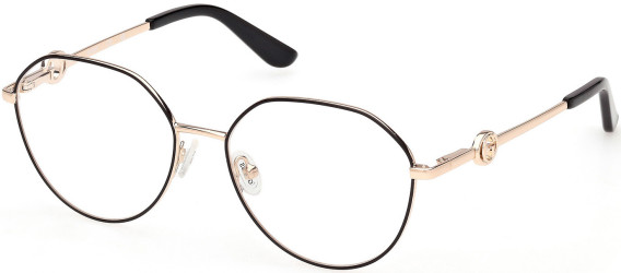 Guess GU50348 glasses in Matte Black