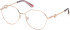 Guess GU50348 glasses in Shiny Rose Gold
