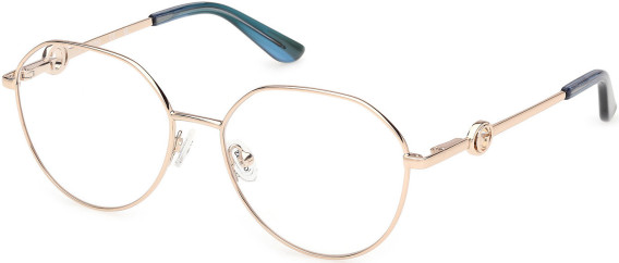 Guess GU50348 glasses in Shiny Deep Gold