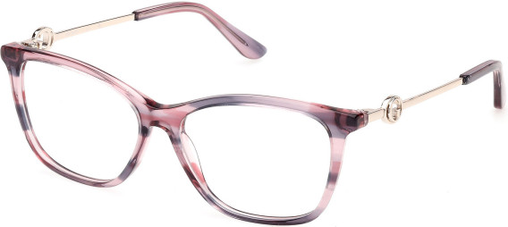 Guess GU50349-52 glasses in Pink/Horn