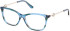 Guess GU50349-52 glasses in Blue/Horn