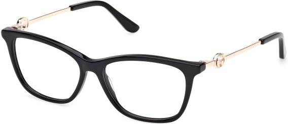 Guess GU50349-54 glasses in Shiny Black
