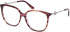 Guess GU50350 glasses in Bordeaux/Horn