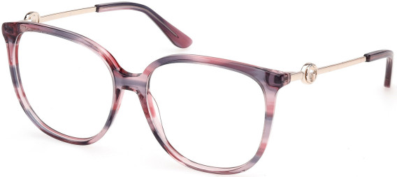 Guess GU50350 glasses in Pink/Horn
