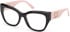 Guess GU50356 glasses in Shiny Black/Pink