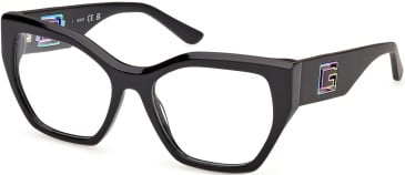 Guess GU50357 glasses in Shiny Black/Black